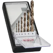 Bosch Foret à Métaux Robustline Hss-co 6 Pièces