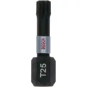 Bosch 2607002806 Jeu D'embouts À Choc 25 Pièces - 25 Mm - T25
