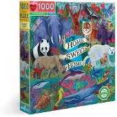 Eeboo Puzzle PLANÈTE TERRE - 1000 pièces