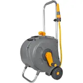 Hozelock Enrouleur de tuyau compact pour chariot - 30m