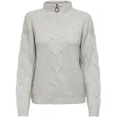 JDY Pull-over 'Andrea' gris chiné