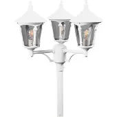 Konstsmide Lampe lanterne Virgo 3 lumières blanc