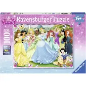 Ravensburger Puzzle Disney Princesses : Le temps de briller XXL 100 pièces