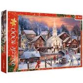 Trefl PUZZLE 1000 Noël blanc 10602