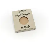 PuroBIO cosmetics Compact Foundation fond de teint compact poudré - recharge SPF 10 teinte 01 9 g