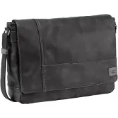 Camel active Messenger 'Laos' noir / noir chiné