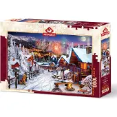 Art puzzle Puzzle Plaisirs d'Hiver - 1000 pièces