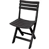 Pro Garden Chaise de jardin Komodo - 42x37x80 cm - Anthracite