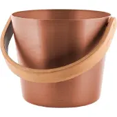 Rento Seau à sauna simple, 5l, aluminium, couleur cuivre