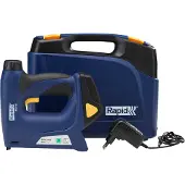 Rapid 315003 BTX140 Agrafeuse-cloueuse électrique sans fil à batterie Lithium-Ion