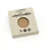 PuroBIO cosmetics Compact Foundation fond de teint compact poudré - recharge SPF 10 teinte 03 9 g