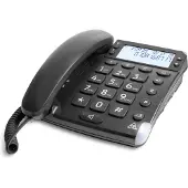 Doro Téléphone filaire Magna 4000 Solo Noir