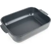 Peugeot - Plat four céramique rectangle ardoise 32 cm - 12,5'