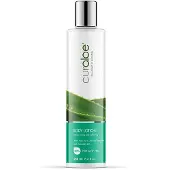 Curaloe Lotion pour le corps à l'aloe vera avec beurre de karité africain et huile d'avocat - 80% d'aloe (Lotion pour le corps)