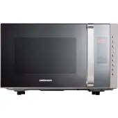 Medion Micro-ondes 3 en 1 avec gril et air chaud, puissance 800 Watt, puissance 1200 Watt gril supérieur/air chaud, 23L, MD17495, argenté