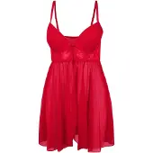 LASCANA Déshabillé rouge pastel