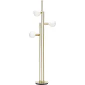 Hubsch Lampadaire avec source lumineuse 78x28xh150cm en laiton