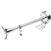 VETUS Simple Electric Marine Horn High Pitch 24v Argenté