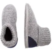 Giesswein Pantoufle 'Kramsach' gris chiné / noir