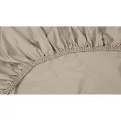 Kayori Drap-Housse Surmatelas Kayori Shizu Sable (Percale)-160 x 200 cm