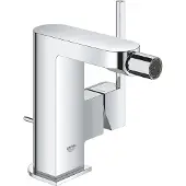 GROHE Plus Mitigeur monocommandé pour bidet, saillie 123mm, garniture de vidage à tirette, 33241003