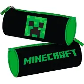 Astra Trousse à crayons ronde Minecraft