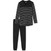 Schiesser Pyjama Schiesser Femme 161069 Nightwear Black-Taille 36
