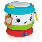 Clementoni Drum Light And Sound Activities Bleu Enfants
