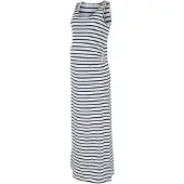 Mamalicious Robe 'Lea' bleu nuit / blanc