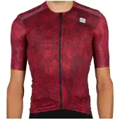 Sportful Maillot de Cyclisme Sportful Escape Supergiara Jersey Red Wine-M