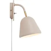 Nordlux Applique Fleur Lampe de lecture Ø 15,3 cm Blanc / Beige