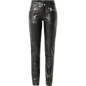 MAURITIUS Pantalon en cuir de - ZipaTrouser SNVV - S - 5XL - pour Femme - noir - Taille M