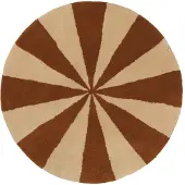 Ferm Living Arch Tufted Tapis Dark Brown | Small