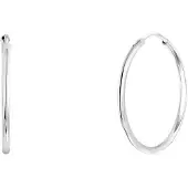 Lucardi Boucles d'oreilles argent