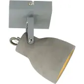 LumenXL Plafonnier moderne en béton gris - Brutus