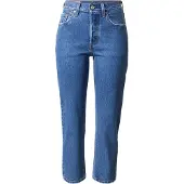 Levi's Jean '501 CROP' bleu denim