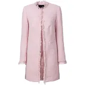 Bonprix Blazer long en maille bouclée