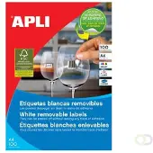 APLI 3054 Étiquettes Lot de 100 feuilles