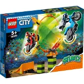 LEGO 60299 Concours de cascades - Set avec moto jouet