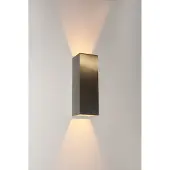 Artdelight Spot mural à LED Vegas250 Up - Down 2x4w - 2700K - 25cm gris