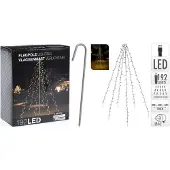 SELF IMPORT AGENCIES Sapin De Noël 192 Leds Lumière Chaude 2,08m (hauteur)