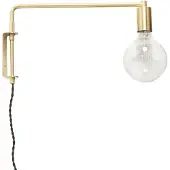 Hubsch Jolie Lampe Murale Pyke Laiton | 890501