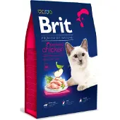 Brit Premium Nourriture Pour Chats Au Poulet Premium By Nature Sterilised 8kg