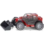Siku Manivelle télescopique - Manitou ML840 - 1:32 - Rouge - - UneTaille - Voiture