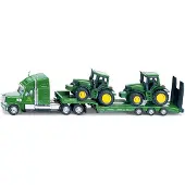 Siku Camion av. 2 Tracteurs - 1:87 - Remorque Surbaissée Avec Jo - - UneTaille - Voiture