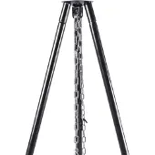 RedFire Barbecue de jardin avec trépied et bol à feu 50 cm Noir