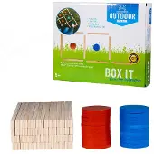 OUTDOOR PLAY Boîte de jeu en bois pour l'extérieur