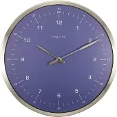 Nextime Ne-3243Bl Horloge murale 60 minutes Ø33 métal bleu