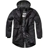 Brandit Parka mi-saison 'Marsh Lake' noir