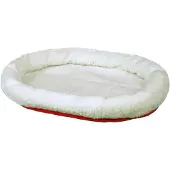 Trixie Lit pour chat 45 x 30 cm blanc et rouge